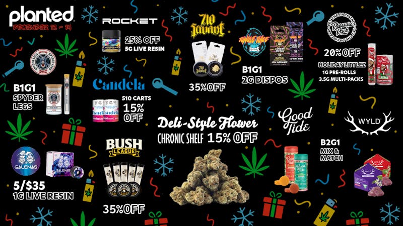 Planted Provisioning Delivery - Jackson 🌿SMELLS LIKE HOLIDAY SURVIVAL😮‍💨