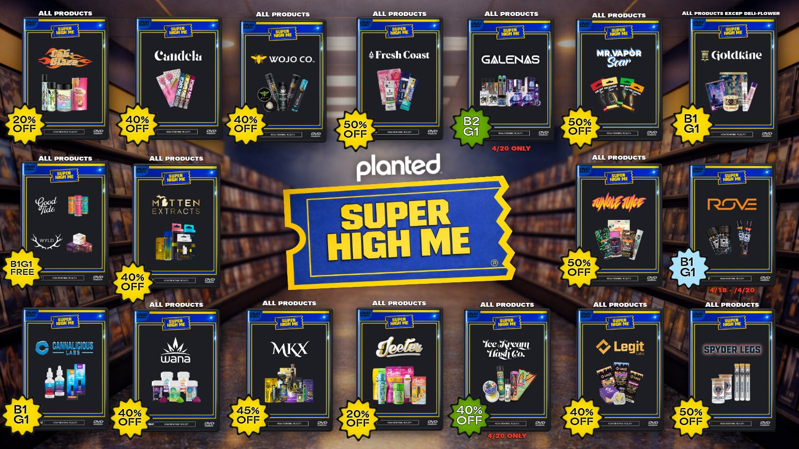 Planted Provisioning Delivery 😮‍💨 SUPER HIGH ME😮‍💨