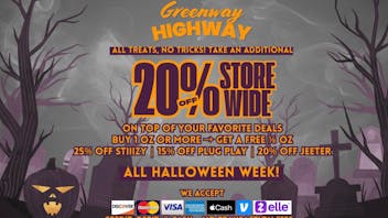 Greenway Highway 20% OFF STOREWIDE - On Top of Discounted Price