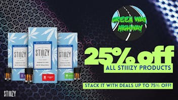 Greenway Highway Stiiizy 25% OFF + Up to 55% OFF Storewide!