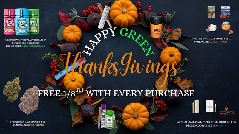 Bud Dynasty 15% OFF ON PRE ROLLS, FLOWER, VAPES, AND EDIBLES