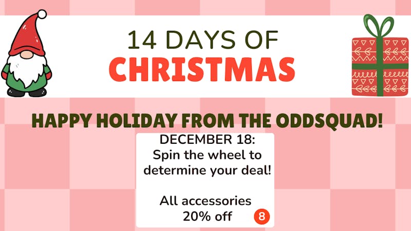 Oddfellow Wellness Day 8 of 14 Days of Christmas!