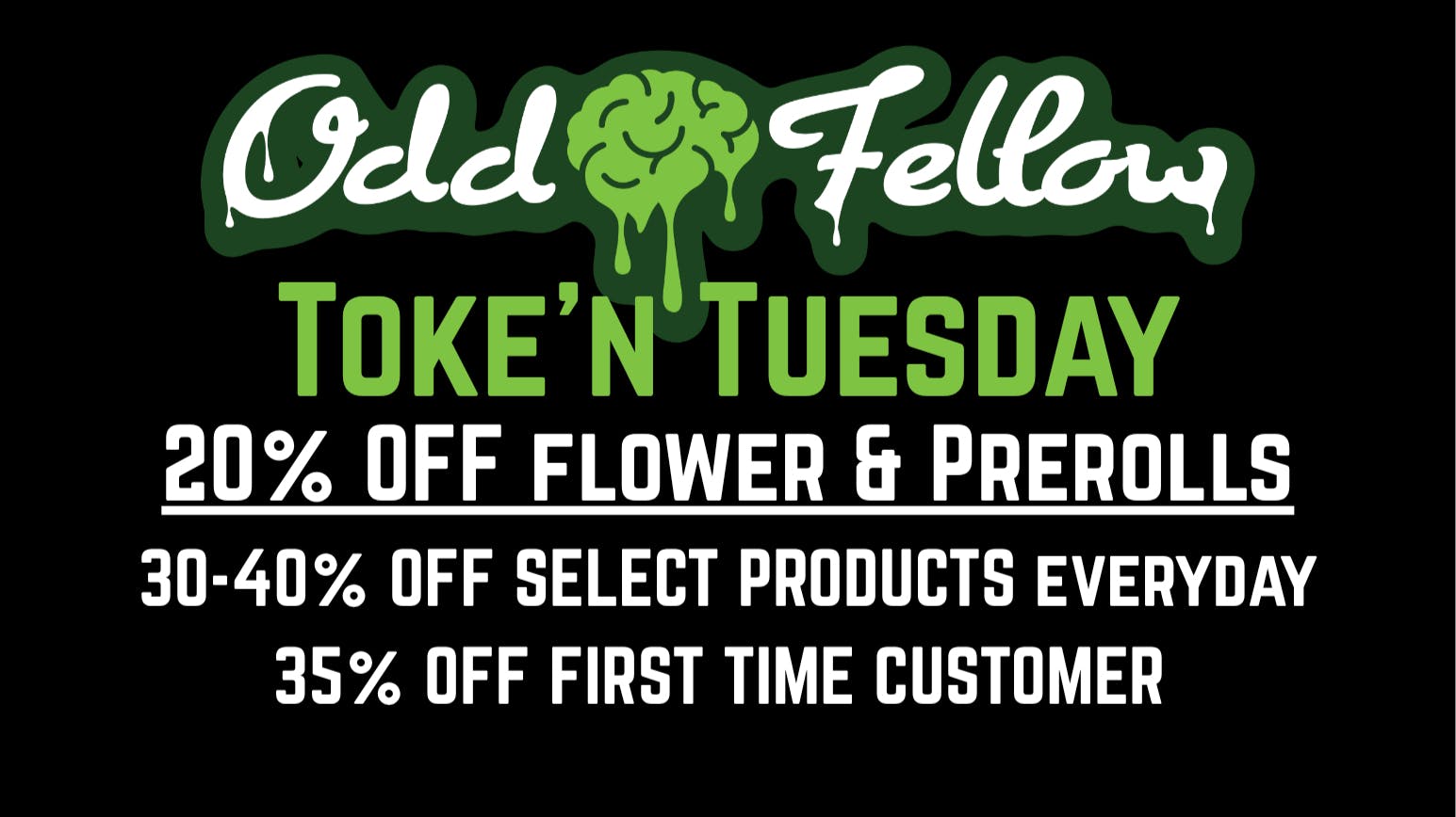 Oddfellow Wellness Toke'n Tuesday