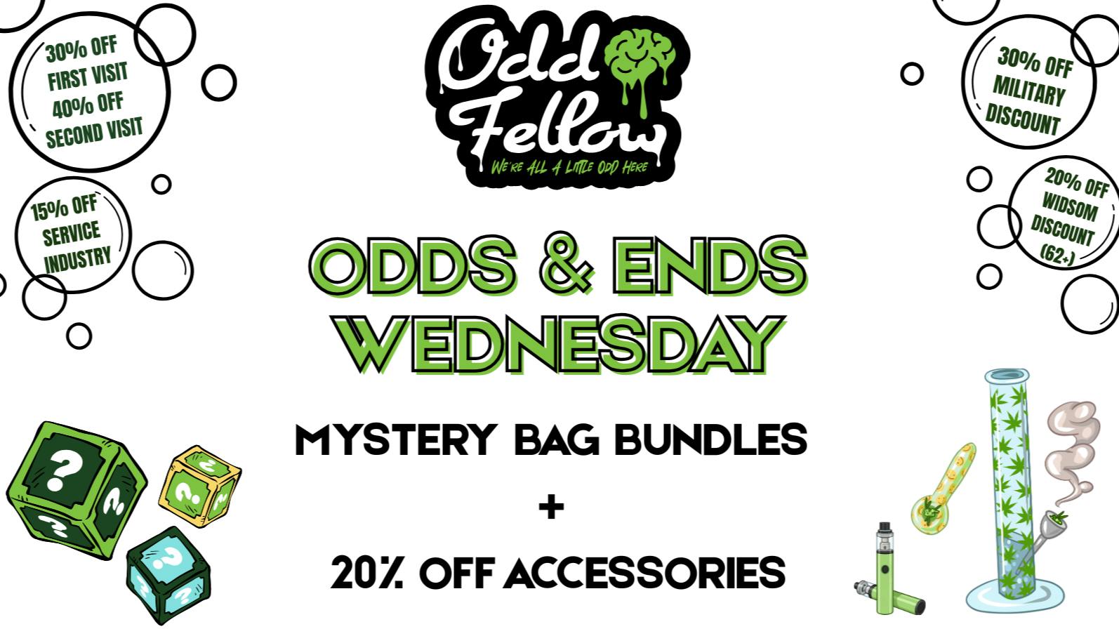 Oddfellow Wellness - Pearl ODDS & ENDS WEDNESDAY