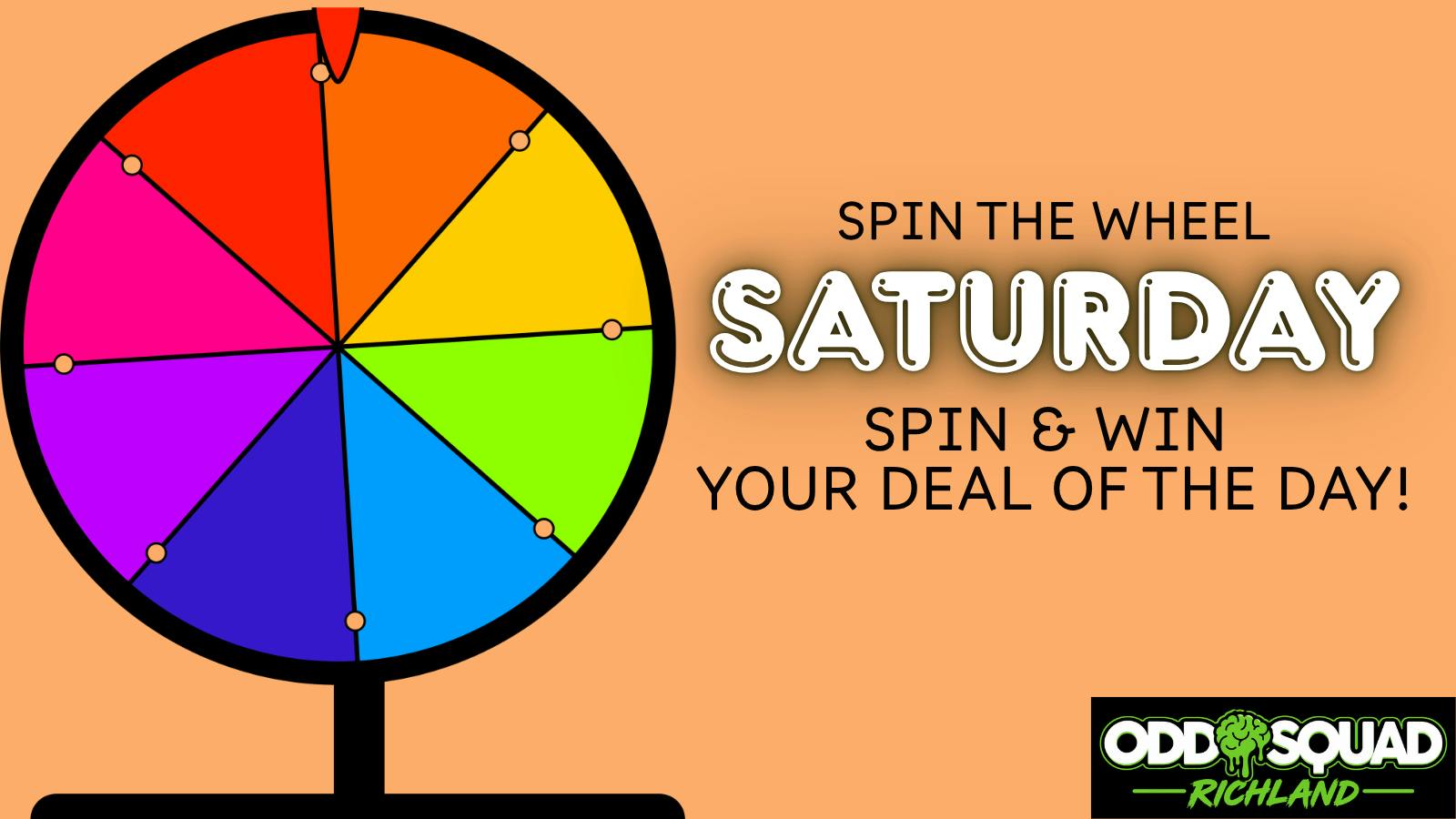 Oddfellow Wellness - Richland SPIN THE WHEEL SATURDAY