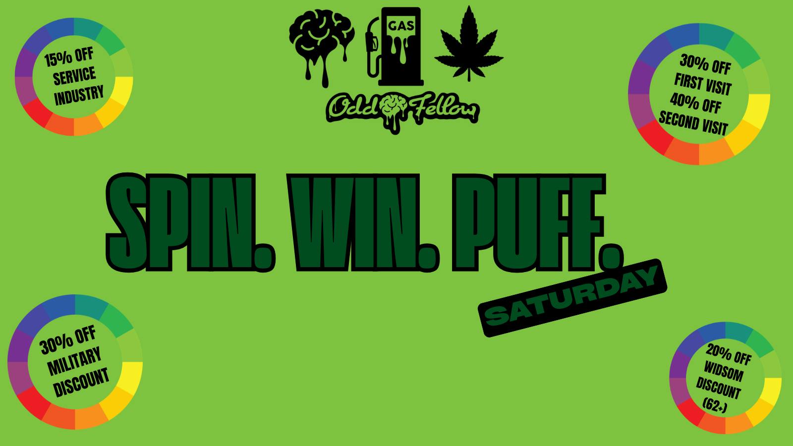 Oddfellow Wellness - Pearl SPIN. WIN. PUFF.