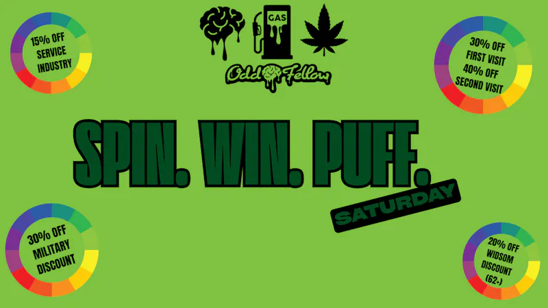 Oddfellow Wellness - Pearl SPIN. WIN. PUFF.