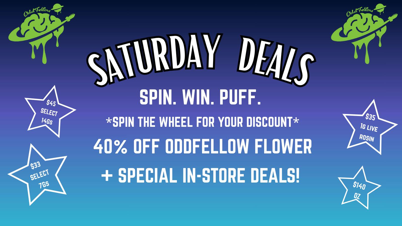 Oddfellow Wellness - Pearl SATURDAY DEALS!