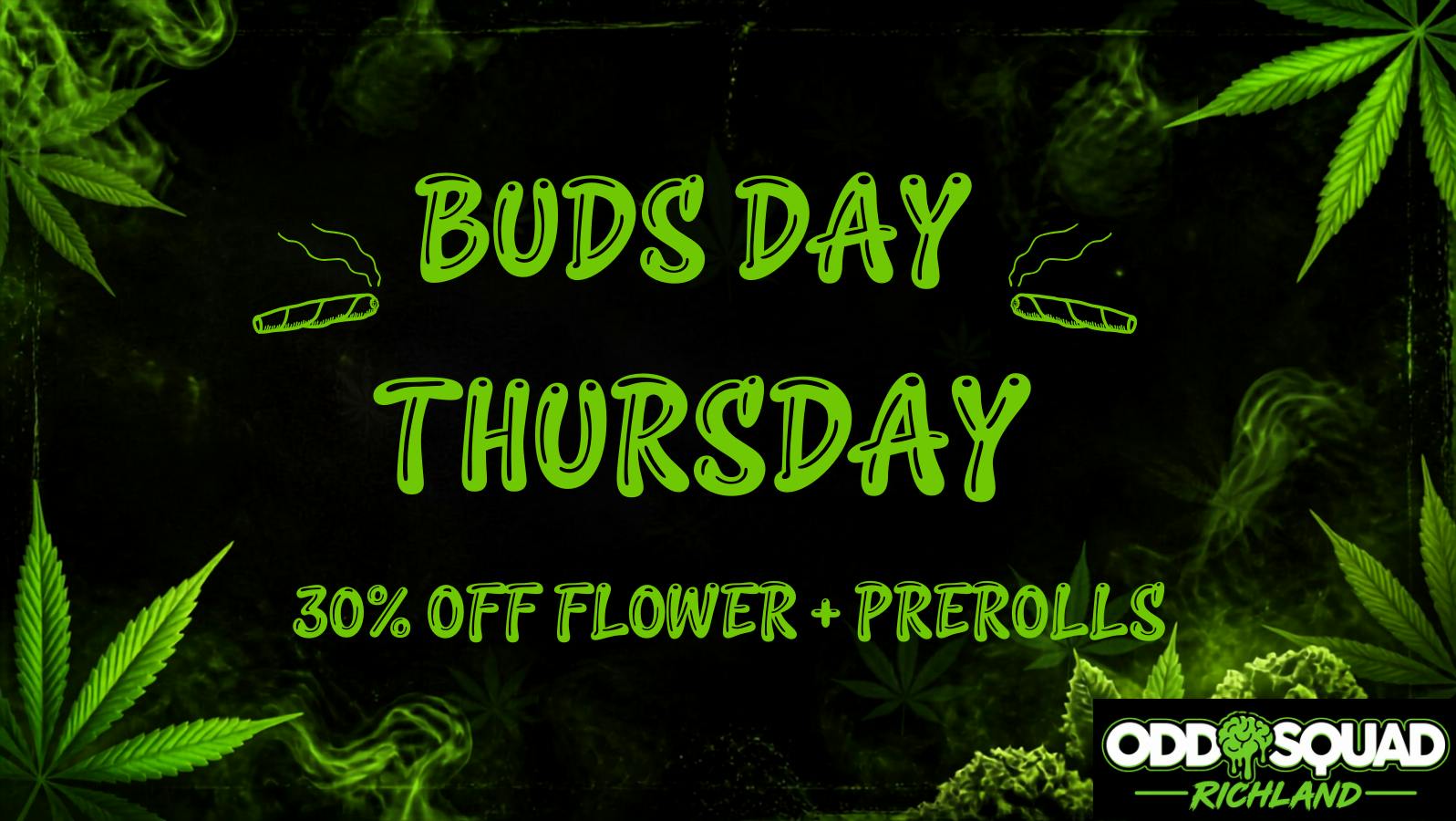 Oddfellow Wellness - Richland BUDS DAY THURSDAY