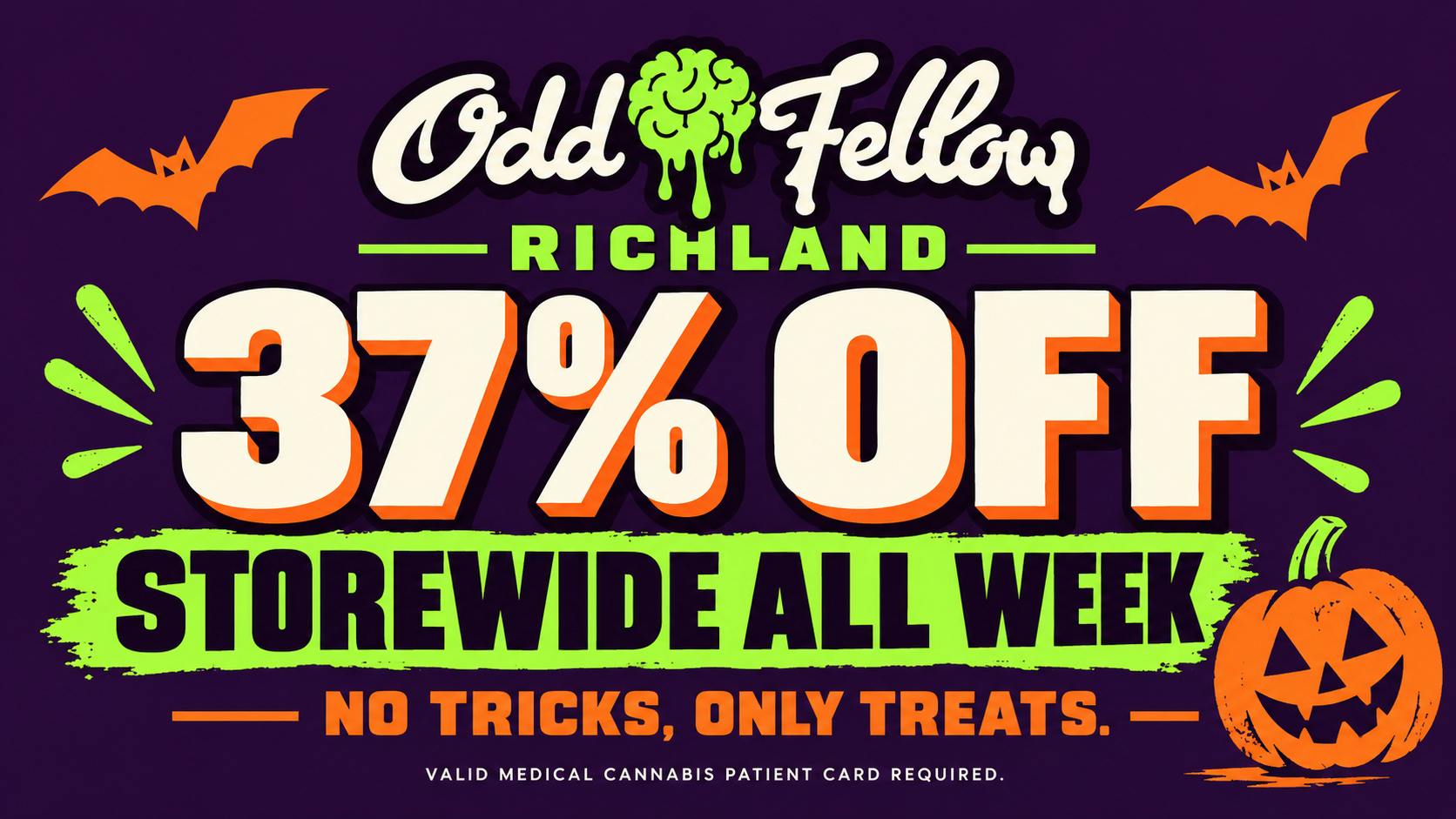 Oddfellow Wellness - Richland No Tricks, Only Treats! 10/24-11/1