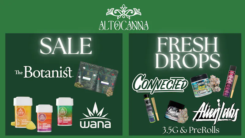 ALTOCANNA Buy Botanist 14G get a BubbleGumGushers for $1