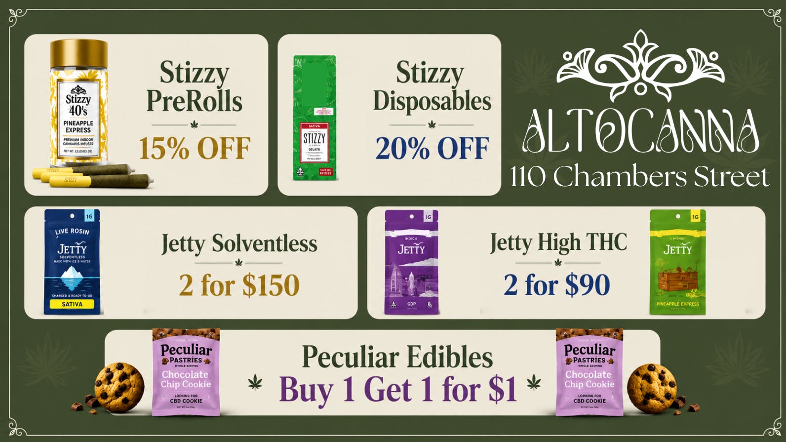 ALTOCANNA New Top Picks!