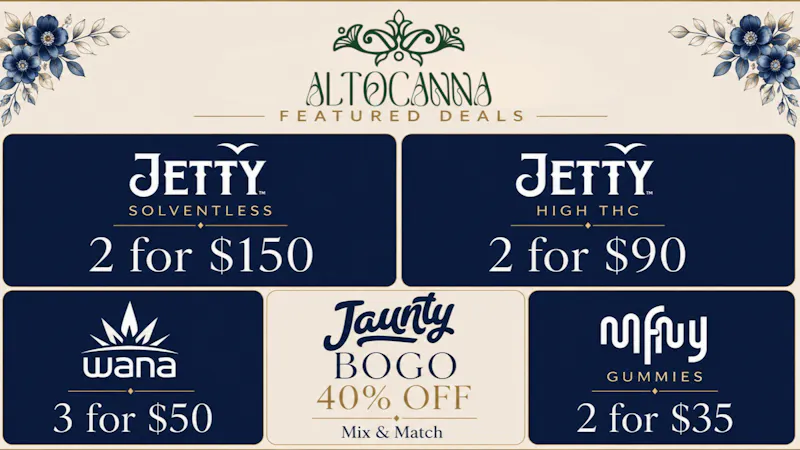 ALTOCANNA Top Picks Jetty Jaunty Wana & More