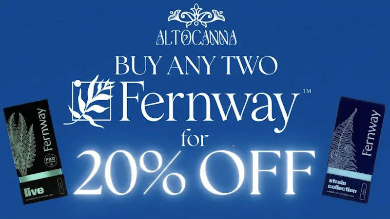 ALTOCANNA Delivery - SoHo / NoLita Fernway Buy 2x for 20% off