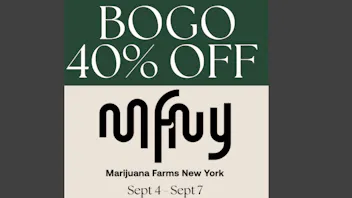 ALTOCANNA MFNY BOGO 40% off