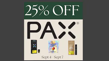 ALTOCANNA 25% off Pax products