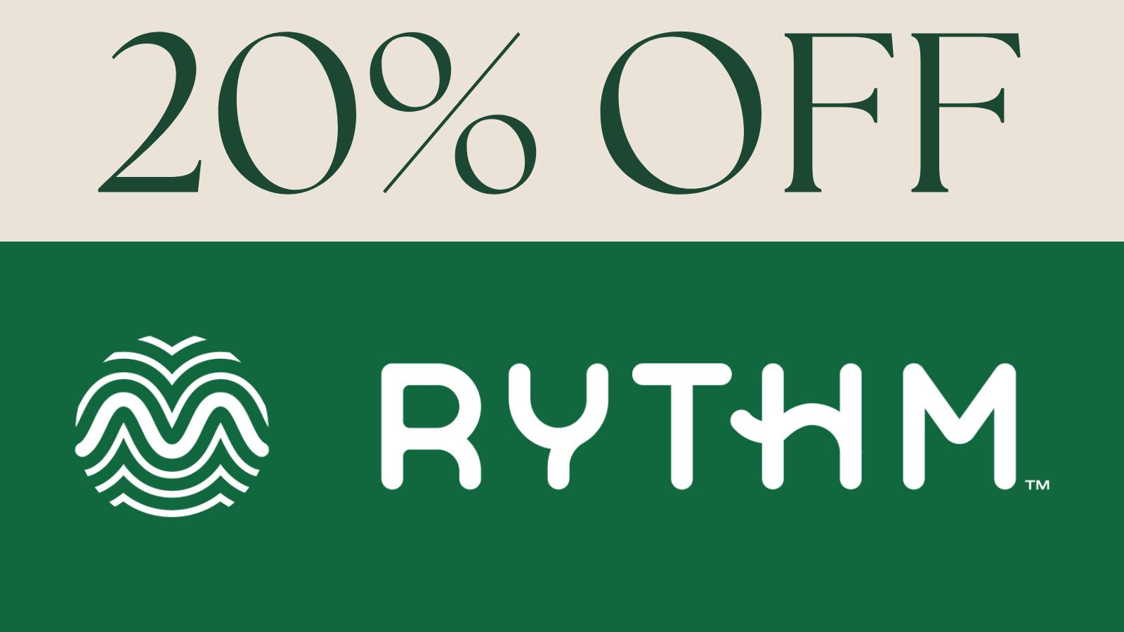 ALTOCANNA 20% off Rythm Products