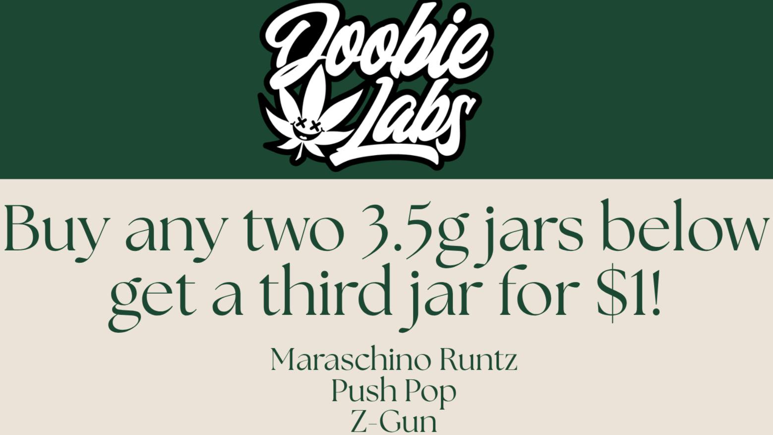 ALTOCANNA Buy Any 2x Doobie Labs 3.5G add a 3rd for $1