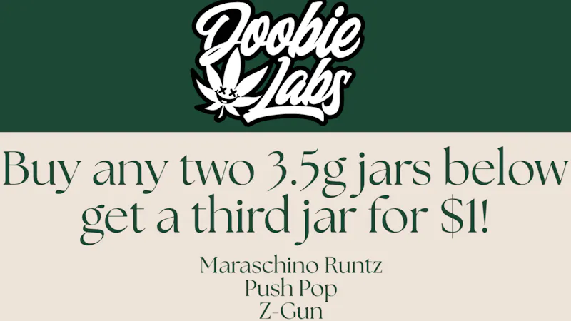 ALTOCANNA Buy Any 2x Doobie Labs 3.5G add a 3rd for $1
