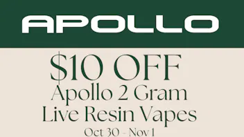 ALTOCANNA $10 off Apollo 2G live resinvape