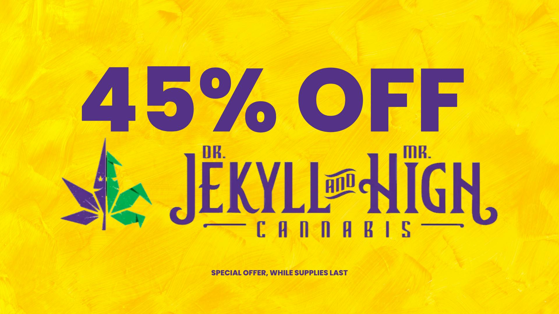 Stoops NYC 45% Off Dr. Jekyll & Mr. High Cannabis