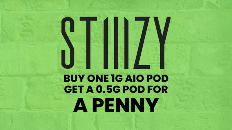 Stoops NYC Stiiizy BOGO Pod Deal