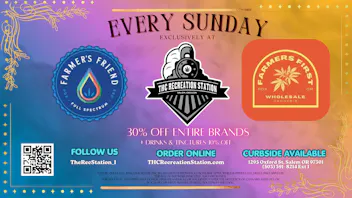 THC Recreation Station Salem All Cloud & Farmers First & Tinctures & Drinks