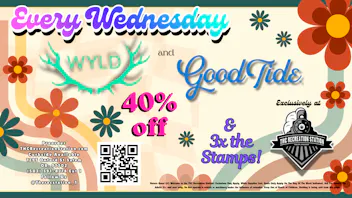 THC Recreation Station Salem Wyld is 40% off Every Wednesday!