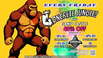 THC Recreation Station Salem 40% Off Concrete Jungle, Hapy, & Sand Castle!