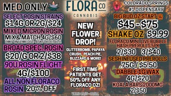 Floraco GLITTERBOMB IS BACK! ✨🤯 $75 TOP SHELF OZ 🌿