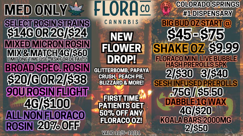 Floraco GLITTERBOMB IS BACK! ✨🤯 $75 TOP SHELF OZ 🌿