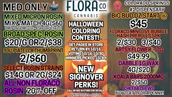 Floraco BIG BUDS STARTING @ $45/OZ! 🤯🔥