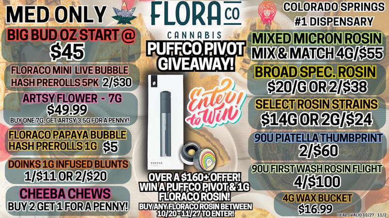 Floraco MIX & MATCH 4G/$55 LIVE ROSIN! 😍🔥