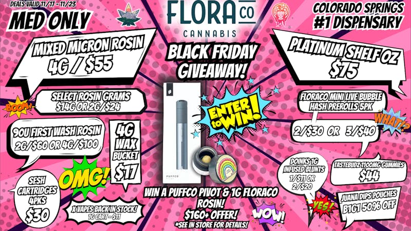 Floraco 90u LIVE ROSIN 2G/$60! 💥💨