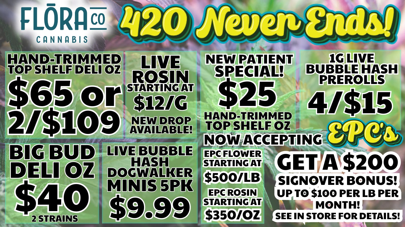 Floraco $12 LIVE ROSIN! 🌬️🔥