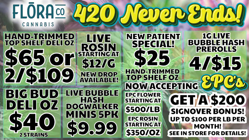 Floraco $12 LIVE ROSIN! 🌬️🔥