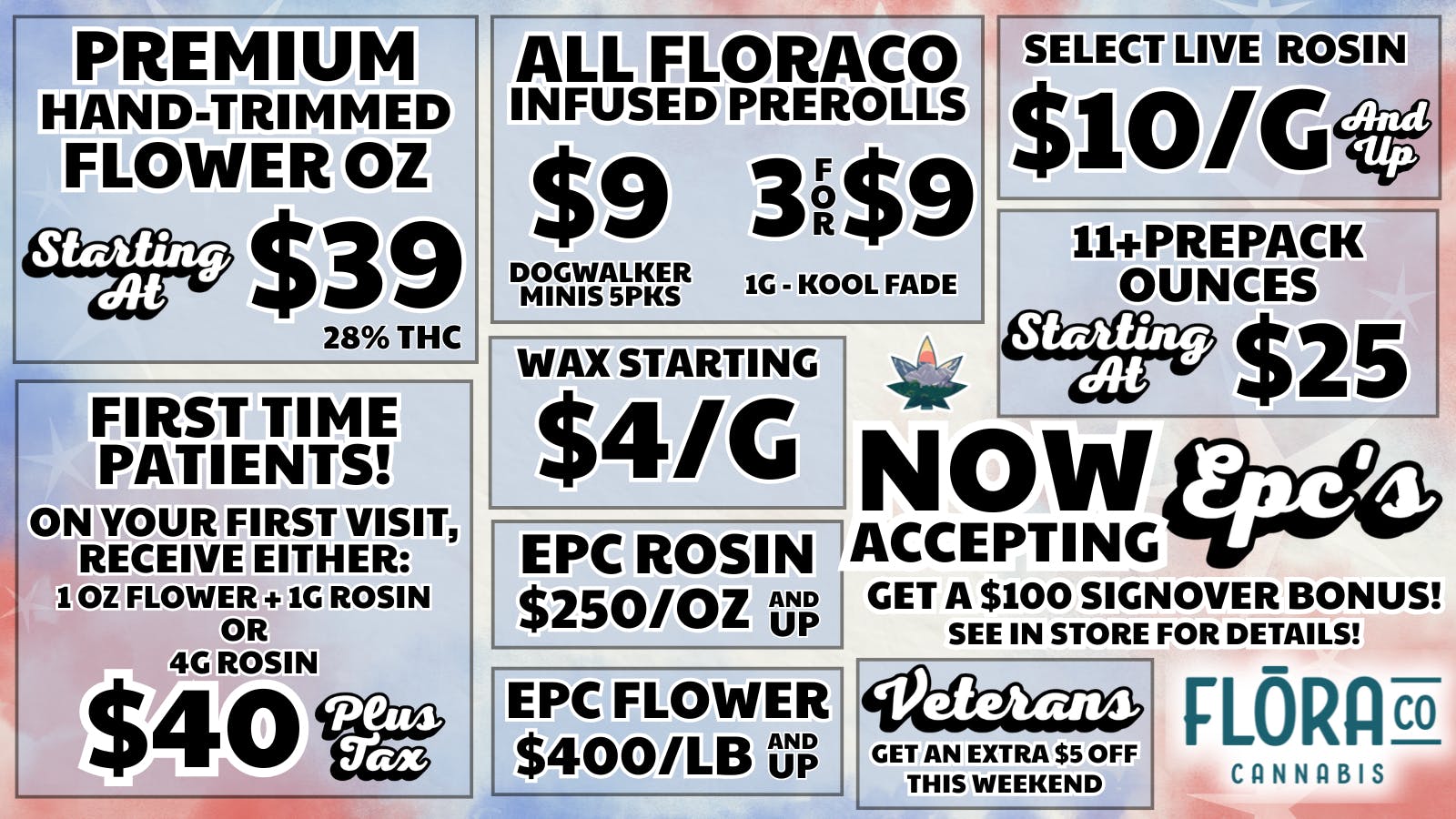 Floraco $40 NEW PATIENT BUNDLE!!! 💰🤩