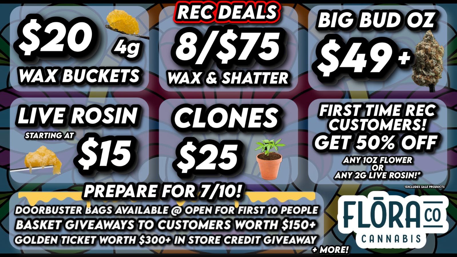 Floraco REC DEALS @ FLORACO! $20 4G WAX BUCKET 🍯