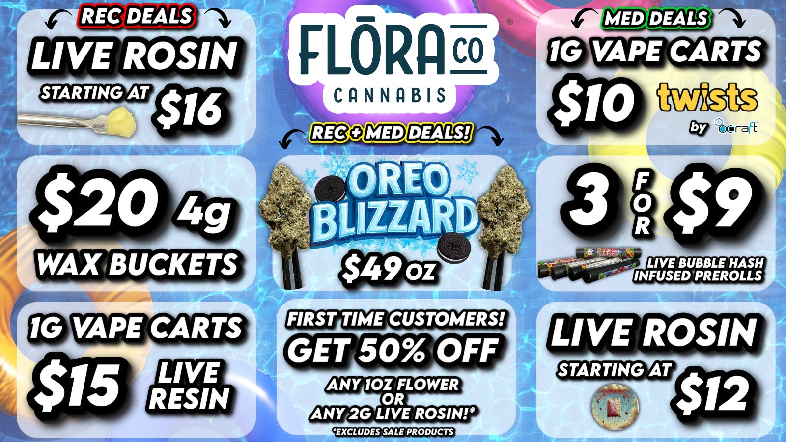 Floraco $49 OZ OREO BLIZZ! 🥶