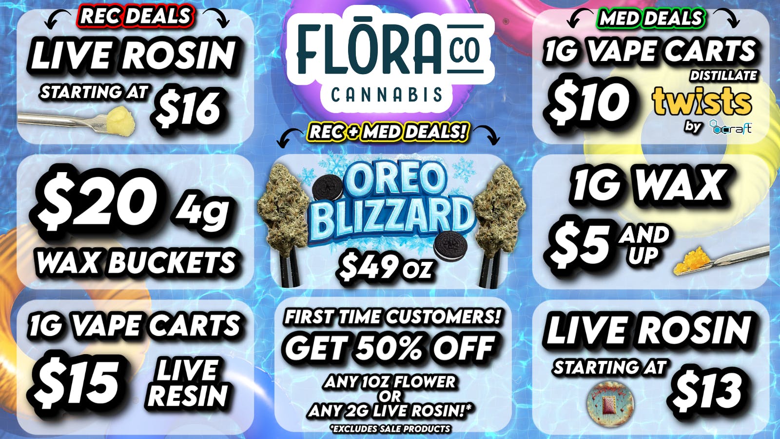 Floraco $49 OZ OREO BLIZZ! 🥶