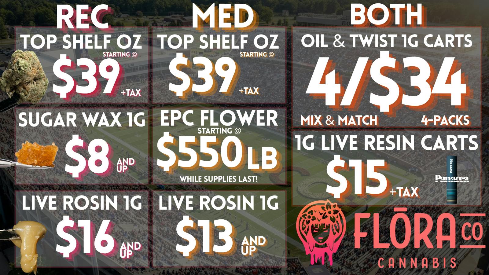 Floraco $15 LIVE RESIN CARTS! 🛒🔥