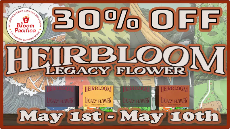 Bloom Room Pacifica 30% off Heirbloom