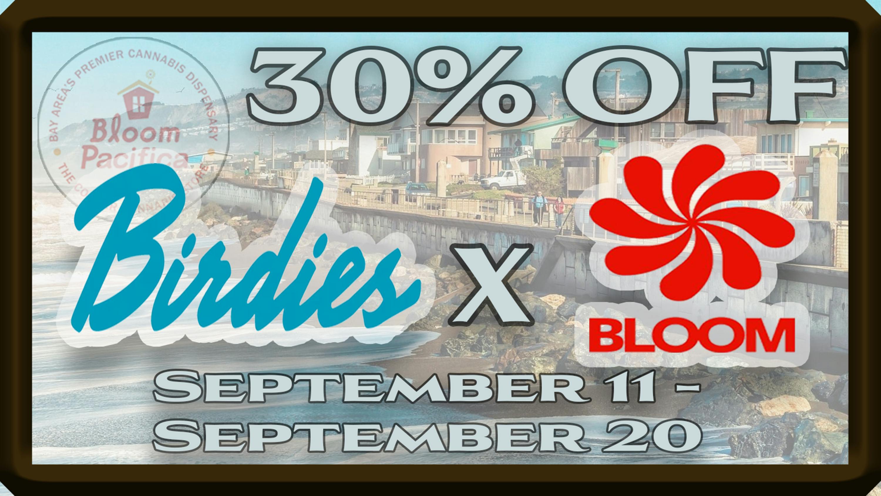 Bloom Room Pacifica 30% Off Bloom Brand | Birdies