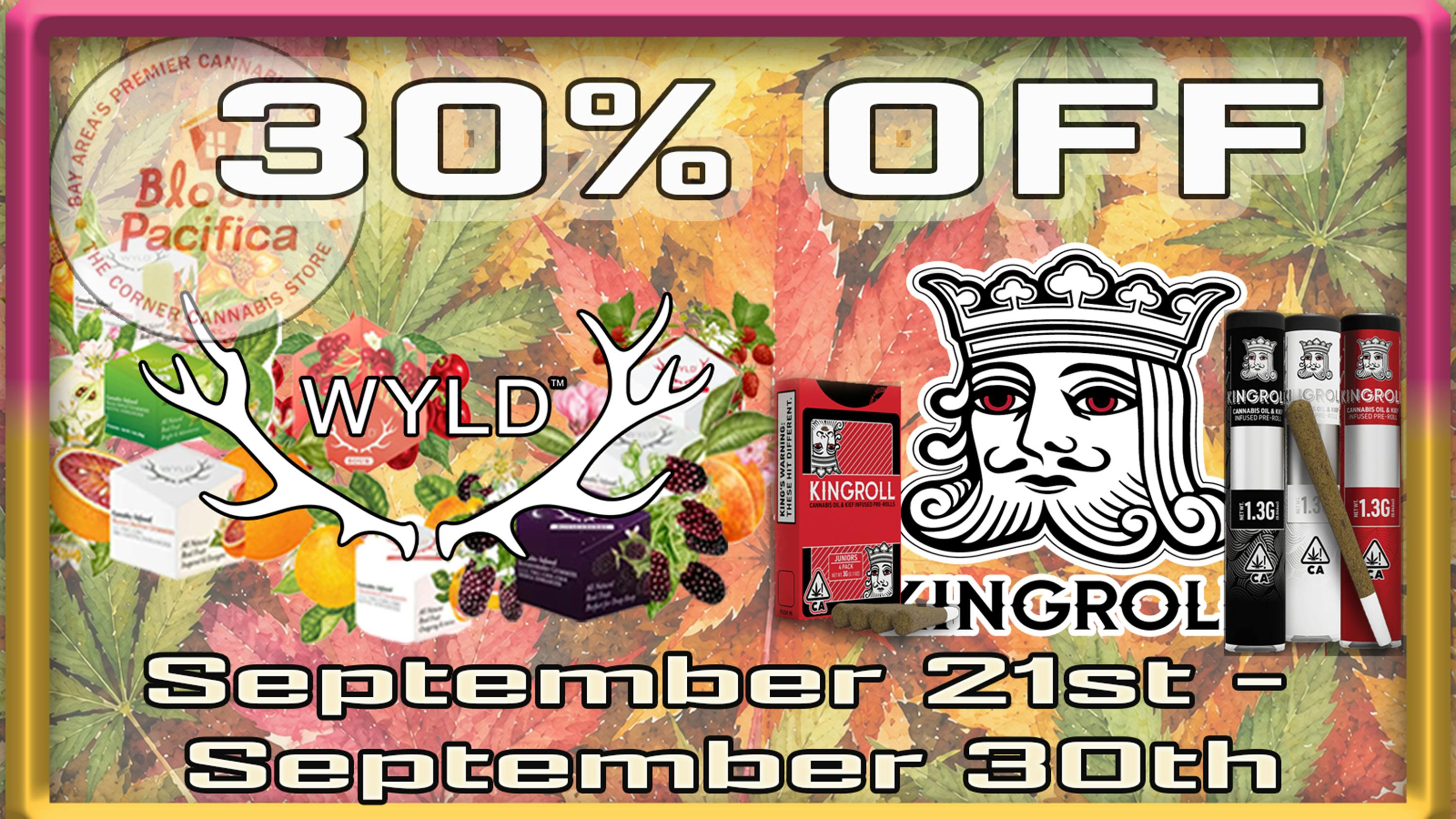 Bloom Room Pacifica 30% Off Wyld | King Rolls
