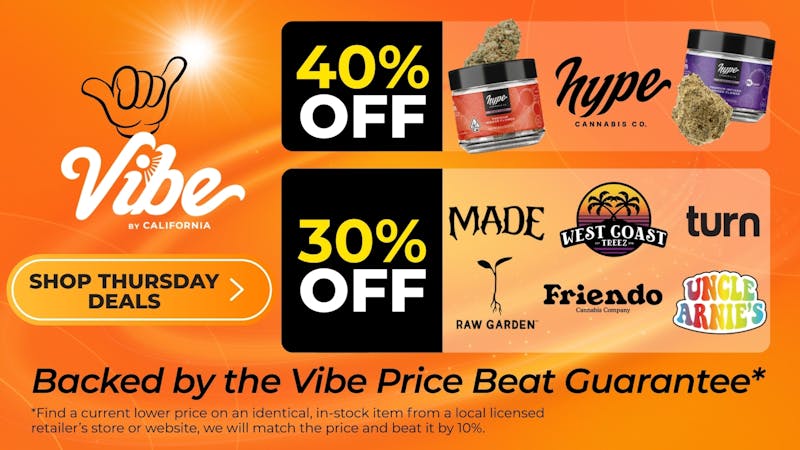 Vibe by California - Alessandro Up To 40% off Vibin' Daily Deals - Shop Now!