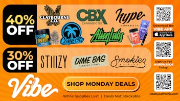Vibe By California | Sacramento Cannabis Dispensary Up To 40% off - Shop Vibin' Daily Deals Now!