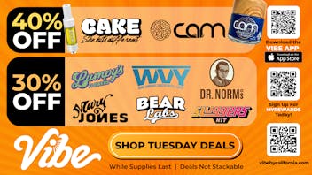 Vibe By California | Sacramento Cannabis Dispensary Up To 40% off - Shop Vibin' Daily Deals Now!