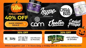 Vibe By California | Sacramento Cannabis Dispensary Up To 40% off - Shop Vibin' Daily Deals Now!