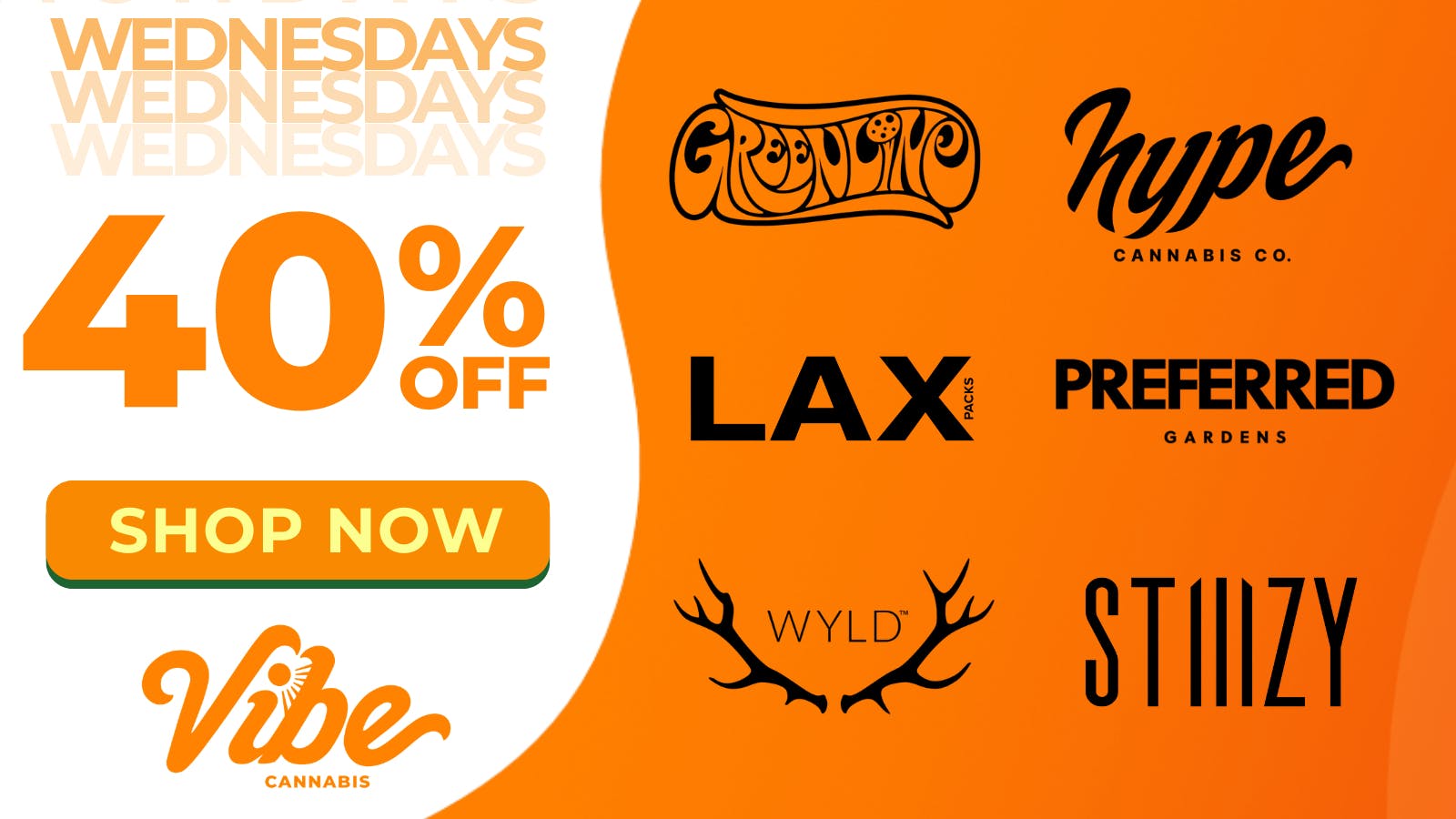 Vibe By California | Stockton Cannabis Dispensary 40% off Top Shelf Brands - Shop Vibin' Daily Deals