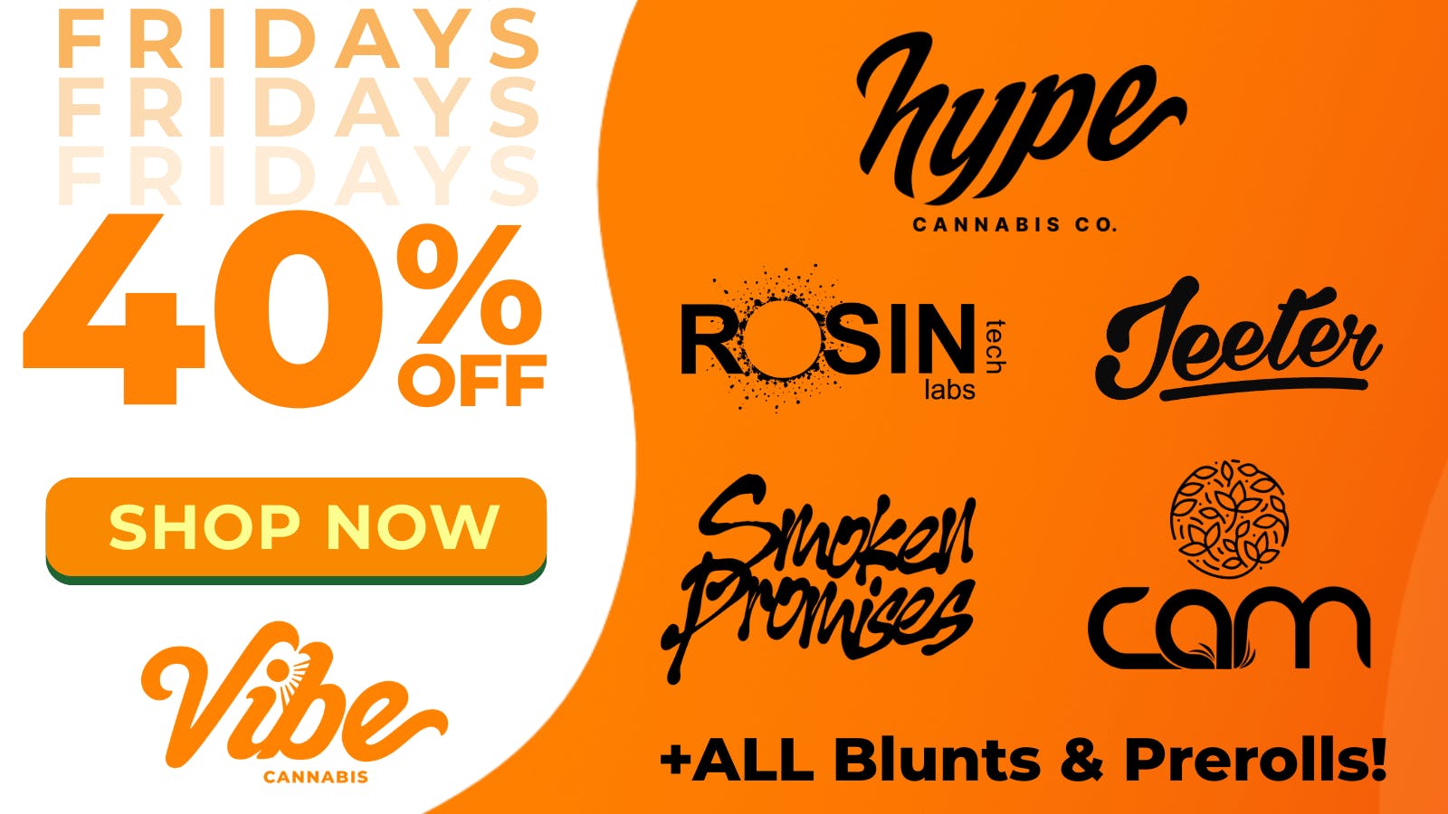 Vibe Cannabis | Sacramento Dispensary 40% off Top Shelf Brands - Shop Vibin' Daily Deals